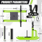 Weight Sled Adjustable Height - Weight Training Pull Sled Gym Equipment for Fitness Strength & Speed Training