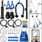 SERTT Weight Cable Pulley System Gym, Upgraded Cable Pulley Attachments for LAT Pull Down, Biceps Curl, Tricep, Arm Workouts - Home Gym Add On Equipment