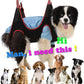 Pet Grooming Hammock Harness for Large Dogs, Breathable Pet Dog Hammock Restraint Bag,Dog Grooming Sling Helper for Trimming Nail and Ear/Eye Care(L Size,10.2")