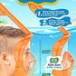 QingSong Kids Snorkel Mask Full Face, Snorkeling Set with Camera Mount, Foldable 180 Degree Panoramic View Snorkeling Gear Anti-Fog Anti-Leak