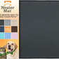 Neater Pet Brands Neater Mat Pet Mats for Food and Water, Cat & Dog Bowl Mat Waterproof Silicone, Feeding Tray, Dog Food Mats for Floors, Placemat w/Raised Edge for Under Bowls, 24" x 16", Black