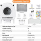 Self Cleaning Litter Box, 68 L Automatic Cat Litter Box for Multiple Cats, Robot with Dual Safety Protection, APP Control, Odor Removal Smart Litter Boxes, 2 Roll Trash Bags