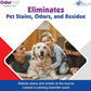 OdorPet Pet Stain Remover and Odor Eliminator - 64 Oz (Makes 2.55 Gallons of Working Solution) Non Staining, Professional Strength, Lavender Scent by Alpha Tech Pet