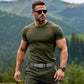JASGOOD Nylon Canvas Breathable Military Tactical Men Waist Belt With Plastic Buckle