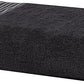 CASA COPENHAGEN® He & She 10 Pieces Hand Towel Set, Granite Grey + Mirage Grey, 550 GSM, 16x28 Inches, Designed in Denmark Super Soft and Absorbent, Egyptian Cotton Towels for Bathroom & Kitchen