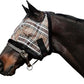 Kensington KPP Fly Mask with Fleece Trim, Deluxe Black Plaid, Medium