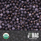 J MAC BOTANICALS, Organic Whole Juniper Berries, Certified Organic, juniper for herbal infusions, cooking and seasoning beef, pork, turkey brine, soups, syrups, cocktail bombs (4 oz)