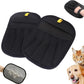 Double-Sided Pet Hair Removal Gloves - Reusable Static Removal Grooming Gloves for Dogs & Cats, Efficient Fur Removal Tool for Furniture, Carpet, Car Seats, Sofa, Bedding & Clothes (2 Pack)