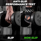 Fingerless Fitness Gloves with Wrist Support for Men - Ideal for Gym, Workout & Weight Lifting, Sports Gloves with Padded Design, Excellent Grip and Cushion Pads