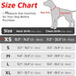 Eagloo Small Dog Harness No Pull, Service Vest with Reflective Strips and Control Handle, Adjustable and Comfortable for Easy Walking, No Choke Pet Harness with 2 Metal Rings, Red, XS