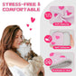 Cat Grooming Hammock, Self-Adherent Wrap for Cutting Nails, Anti-Escape Calming Grooming Bag for Medicine, Nail Clipping, Teeth Brushing, Ear Cleaning