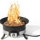 Amazon Basics Portable Propane Fire Pit, 19 inch Round Gas for Patio, 55,000 BTU Carry Strap