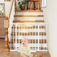 29"-40" Baby Gate for Stairs, Auto Close Stroller Friendly Dog Gate Indoor for Doorways, Pressure Mounted Baby Gate, Easy Walk Through Gate for Children & Pets, White