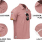 V VALANCH Mens Polo Shirts Short Sleeve Moisture Wicking Golf Polo Athletic Collared Shirt Tennis T-Shirt Tops