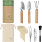 Indoor Garden Tools for Gardening - KiiZYS 12-Piece Small Garden Tools Set - Indoor Gardening Gifts for Women - Mini Hand Tools House Plant Tool