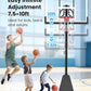 IGL Basketball Hoop Outdoor with 52 Inch Shatterproof Backboard, 10FT Height Portable Basketball Hoop Outdoor, Adjustable Basketball Goal System