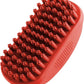 Tuff Pupper Dog Bath Brush, Silicone Pet Hair Remover Brush for Shampooing & Massaging Dogs, Dog Washing Brush with Soft Rubber Bristles Gently Removes Loose & Damaged Fur