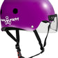 Triple Eight The Certified Sweatsaver Helmet with Visor for Roller Derby, Skateboarding and BMX