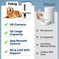 Automatic Dog Feeder Large Breed with Camera - 12L/50 Cups 5G WiFi App Control Dog Food Dispenser, Easy Setup, HD 1080P Video with Night Vision by Yakry