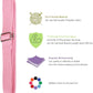 UBING Leg Stretcher, Door Flexibility Trainer, Over The Door Strech Strap for Flexibility, Splits Trainer for Dance Ballet Cheer Gymnastics Taekwondo Stretching