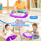 Doodle Board for Toddler Toys Age 1-2, Magnetic Writing Board, Preschool Learning and Educational Toys for 1 2 3 Years Old Girl Boy Gift for Birthday -Purple