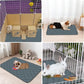 2 Pack Guinea Pig Cage Liners Washable Guinea Pig Bedding Super Absorbent | Waterproof | Non Slip| Reusable Guinea Pig Pee Pads for Small Animals Cages Rabbit Hamster Rat - 48" x 24"