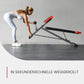 Finer Form Multi-Functional Weight Bench for Full All-in-One Body Workout – Versatile Adjustable Workout Bench for Home Gym. Fitness equipment perfect for Back HyperExtension, Bench Press, Roman Chair Exercise, Sit up. Adjusts to Decline or Flat Bench.