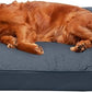 Furhaven Orthopedic Dog Bed for Large Dogs w/ Removable Bolsters & Washable Cover, For Dogs Up to 95 lbs - Quilted Sofa - Iron Gray, Jumbo/XL