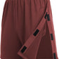 Deyeek Unisex Tear Away Shorts Snap On Athletic Cotton Shorts Post Knee Surgery Recovery Hip Replacement Pants with Pockets