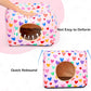 Bienbee Guinea Pig Hideout, Washable Guinea Pigs House Cozy Guinea Pigs Bed for Small Pet Bunny/Rabbit/Hamster/Chinchilla Guinea Pig Accessories Colorful Hearts