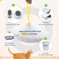 KONE Cat Litter Bags for Robot 3/4, 2 mil Thickened Drawstring Waste Drawer Liners Compatible with Most Self-cleaning Automatic Boxes - 57 Count Pet Kitten Poop Disposable Replacement Bag, 5-9 Gal