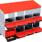 Chicken Nesting Box, 8 Hole 2 Layer Hen Nest Box, Roll Away Eggs Laying Box,Cleanable Pull Out Hen Roosting Box