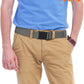 WHIPPY Mens Elastic Stretch Belt Unisex Adventure Web Belt for Women Men with Non-Metal Buckle Adjustable Belts