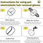 3Pcs Electrostatic Gloves Pet Hair Removal, 2025 Thickened Pet Hair Remover Glove, Washable Reusable Dog Cats Hair Gloves for Furniture Bed Sheets Couch Clothes Carpet Car Seat