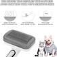 Dogs Cats Self Cleaning Slicker Brush for Shedding & Grooming Any Breed of Pets, Remove Loose Undercoat Knots Mats Tangled Hair for Small Medium Large Animal With Long Short Fur Length-Grey
