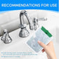16PCS Medium Filter Cartridges Compatible with Tetra Whisper Bio-Bag Filter Cartridges Medium for Aquariums 10i IQ10 PF10, Fish Tank Filter Cartridges Power Filter Replacement for Tetra Filter