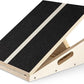 Adjustable Wooden Slant Board, 5 Angles (15°–35°) for Safe Stretching, Squats & Rehab – Anti-Slip top & Base, Durable 10-Layer Wood, Supports up to 400lbs for Home Gym & Recovery use
