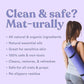 ASUTRA Yoga Mat Cleaner Spray (Peaceful Lavender - Aluminum Bottle), 4 fl oz - No Slippery Residue, Organic Essential Oils, Deep-Cleansing for Fitness Gear & Gym Equipment, Microfiber Towel Included