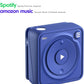 Mighty Wave Waterproof IPX7 Spotify & Amazon Music Player - Includes Waterproof Wired Headphones - Perfect for Swimming - Music + Podcasts