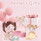 Soft Baby Doll Toys (16''), My First Baby Rag Doll for 1 Year-Old Girl Birthday Gift, Christmas Plush Toys Gift for Toddler Kids Infants- Meadow Girl