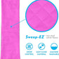 Paw Inspired Fleece Liners for Ferret Nation, Critter Nation Cage Ramp for Ferrets, Rats, Chinchillas, Hedgehogs & Other Small Animals (Pink, Ramp Cover - 3 Pack)
