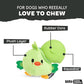 Barkbox Piper Parrot Dog Toy for Small Dogs, Perfect for Flipping Fun and Tearable Outer Layer with Bonus Toy Inside for Extra Playtime Excitement