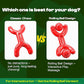 Dog Toys for Aggressive Chewers - Heavy Duty Chew Proof Durable Toy for Large Breed Dogs, Interactive Tough Nylon Bone for Boredom Relief & Mental Stimulation