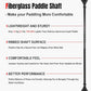 Kayak Paddles with Fiberglass Shaft and Reinforced PP Blade, Floating Adjustable Kayaking Oars, 3 Piece, 220-240 cm/86-94 Inches, 240-260 cm/94-102 Inches