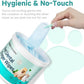 Pet Dental Finger Wipes for Dogs & Cats, Dog Teeth Cleaning Wipes Tooth Brushing Kit by Remove Plaque and Tartar & Freshens Breath Buildup No-Rinse Dog Finger Toothbrush Mint Flavor