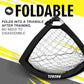 Kids Soccer Goal for Backyard, 6x4 9x5 FT Portable Soccer Nets Pop Up with Ball, Agility Ladder, Cones, Target & Carry Bag for Toddler Youth Outdoor Indoor Training Practice Sports Games Play
