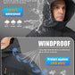 Men's Winter Jacket Waterproof Ski Snow Coat Windproof Snowboard Hooded Raincoats with Warm Graphene lining