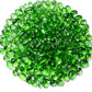 WAYBER Glass Stones, 1Lb/460g Irregular Sea Glass Pebbles Non-Toxic Artificial Gemstones for Vase Filler/Handmade Gift/Terrarium Flowerpot Aquarium Turtle Tank Decoration, Green