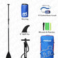 Mistral Stand Up Paddle Board, 11'6 x31''x6'' Inflatable SUP with Premium Paddleboard Accessories, Carry Bag, Dual Action Pump, Paddle, Leash, Wide Stable Design, Non-Slip Deck for Adults & Youth