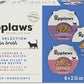 Applaws Natural Wet Cat Food, 8 Count, Limited Ingredient Cat Food Pots, Fish Variety Count in Broth, 2.12oz Pots